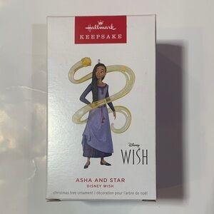 Hallmark Keepsake Disney Wish Ornament - Purple and Yellow